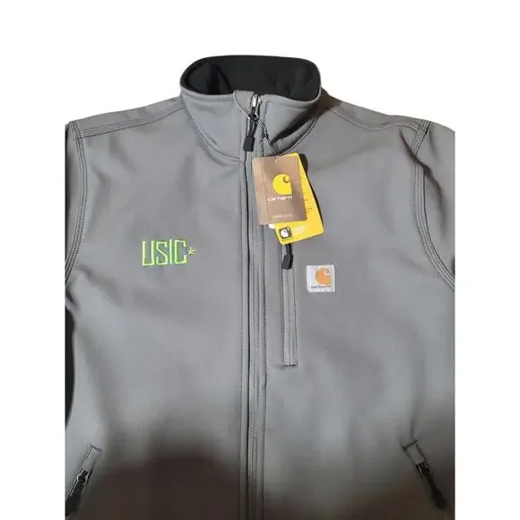 NWT Carhartt Crowley Jacket Size Mediun Gray 100366